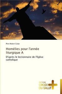 Homélies pour l'année liturgique a