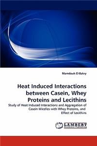 Heat Induced Interactions between Casein, Whey Proteins and Lecithins