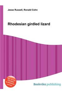 Rhodesian Girdled Lizard