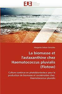 La Biomasse Et l'Astaxanthine Chez Haematococcus Pluvialis (Flotow)