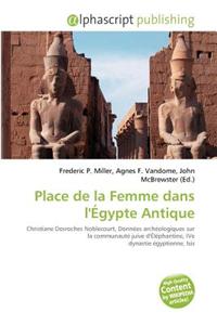 Place de La Femme Dans L' Gypte Antique