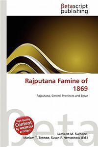 Rajputana Famine of 1869