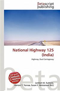 National Highway 125 (India)