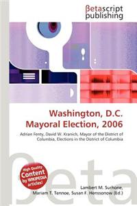 Washington, D.C. Mayoral Election, 2006