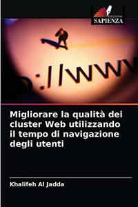 Migliorare la qualità dei cluster Web utilizzando il tempo di navigazione degli utenti