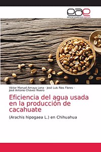 Eficiencia del agua usada en la producción de cacahuate