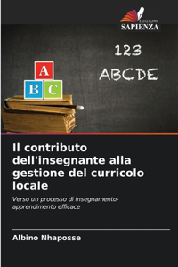 contributo dell'insegnante alla gestione del curricolo locale