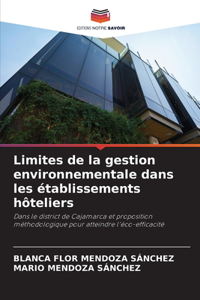 Limites de la gestion environnementale dans les établissements hôteliers