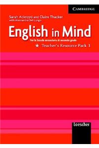 English in Mind 1 Teacher's Resource Pack Italian Edition