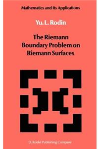 Riemann Boundary Problem on Riemann Surfaces