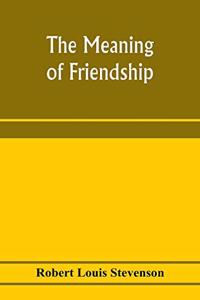 meaning of friendship