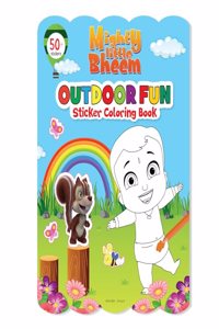 Mighty Little Bheem - Outdoor Fun : Sticker And Coloring Fun Activity Book