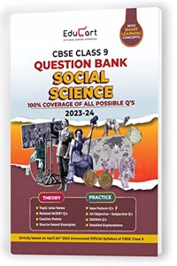 Educart CBSE Class 9 Question Bank SOCIAL SCIENCE for 2023-2024