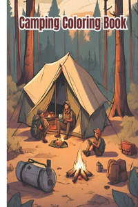 Camping Coloring Book