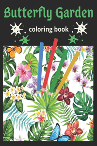 Butterfly Garden Coloring Book