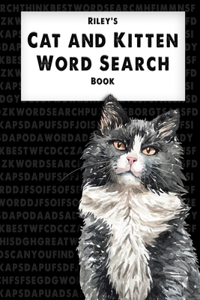 Riley's Cat and Kitten Word Search book
