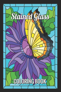 Stained Glass Coloring Book