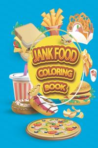 Junk Food Coloring Book