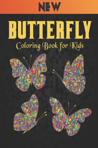 New Butterfly Coloring Book for Kids