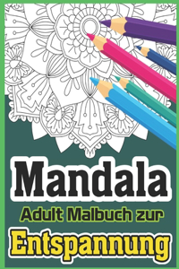 Mandala Adult Malbuch Zur Entspannung