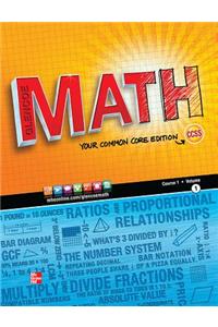 Glencoe Math, Course 1, Student Edition, Volume 1