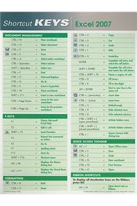 Shortcut Keys Excel 2007