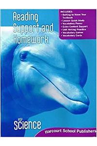 Harcourt Science: Rdg Sprt & Homewk Student Edition Grade 2 Sci 06