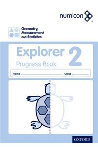 Numicon: Geometry, Measurement and Statistics 2 Explorer Progress Book