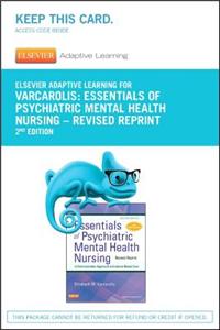 Elsevier Adaptive Learning for Essentials of Psychiatric Mental Health Nursing Access Card
