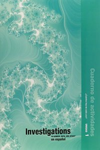 Investigations 2008 Spanish Student Activity Book Grade 1 Book 1