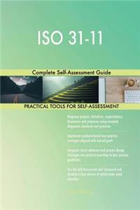 ISO 31-11 Complete Self-Assessment Guide