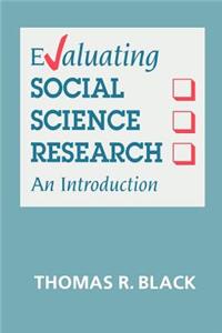 Evaluating Social Science Research