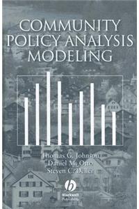 Community Policy Analysis Modeling