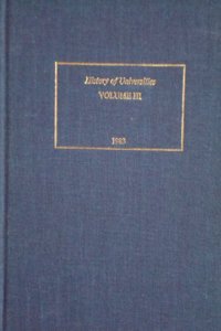 History of Universities: Volume III