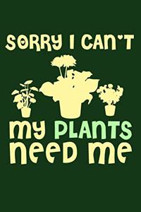 My Plants Need Me