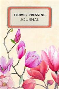 Flower Pressing Journal
