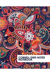 Cornell Grid Notes Notebook