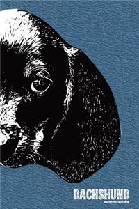 Dachshund Graph Paper Notebook