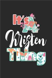 It's Kristen Thing