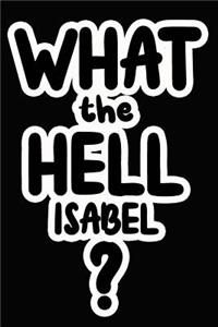 What the Hell Isabel?
