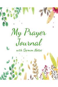 My Prayer Journal With Sermon Notes