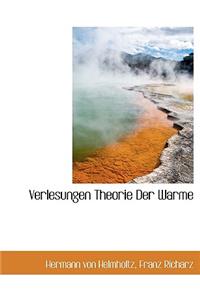 Verlesungen Theorie Der Warme