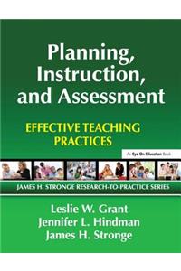 Planning, Instruction, and Assessment