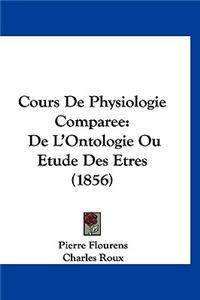 Cours de Physiologie Comparee