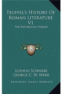 Teuffel's History Of Roman Literature V1