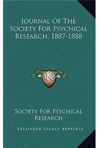 Journal Of The Society For Psychical Research, 1887-1888