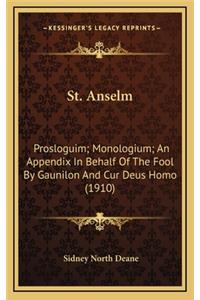 St. Anselm