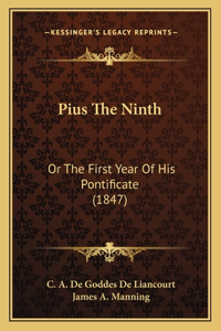 Pius The Ninth: Or The First Year Of His Pontificate (1847)