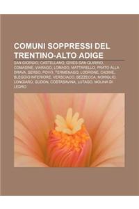 Comuni Soppressi del Trentino-Alto Adige