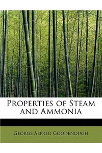 Properties of Steam and Ammonia